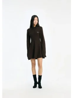 Online Rotate Slinky Knit Polo Dress 1154881667 Molé