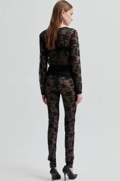 Hot Second Female Social Leggins 60306 8001 Black