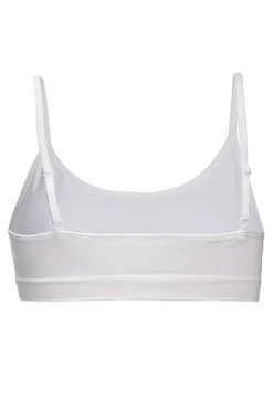 Online Soft basic Soffi Bra top narrow strap 2 pak white