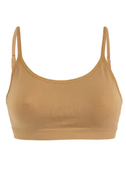 Best Soft basic Soffi Bra top narrow strap 2 pak nude