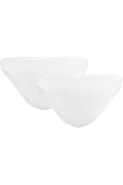 Hot Soft basic Soffi Brief 2 pak White