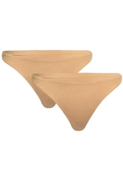 Soft basic Soffi string 2 pak nude