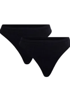 Clearance Soft basic Soffi string 2 pak black