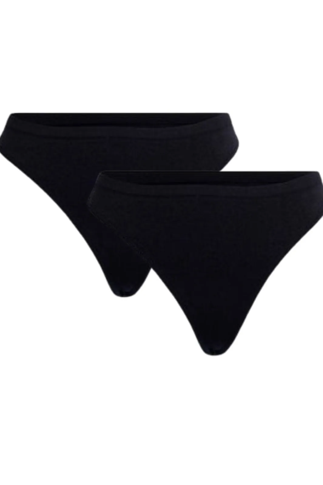 Clearance Soft basic Soffi string 2 pak black