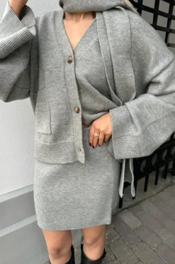New BYIC Sofieic Knit Skirt 1189 Grey Grey