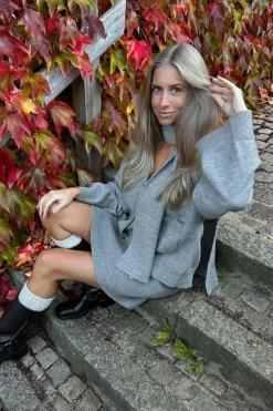 New BYIC Sofieic Knit Skirt 1189 Grey Grey