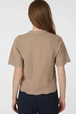 Clearance Neo Noir Soko Wave Knit Tee 164605 125