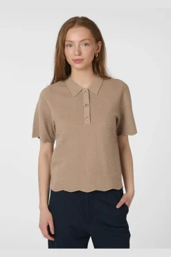 Clearance Neo Noir Soko Wave Knit Tee 164605 125