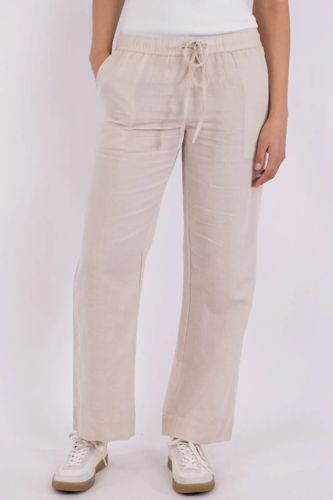 Neo Noir Sonar Linen Pants Sand