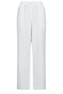 Best Neo Noir Sonar Linen Pants White