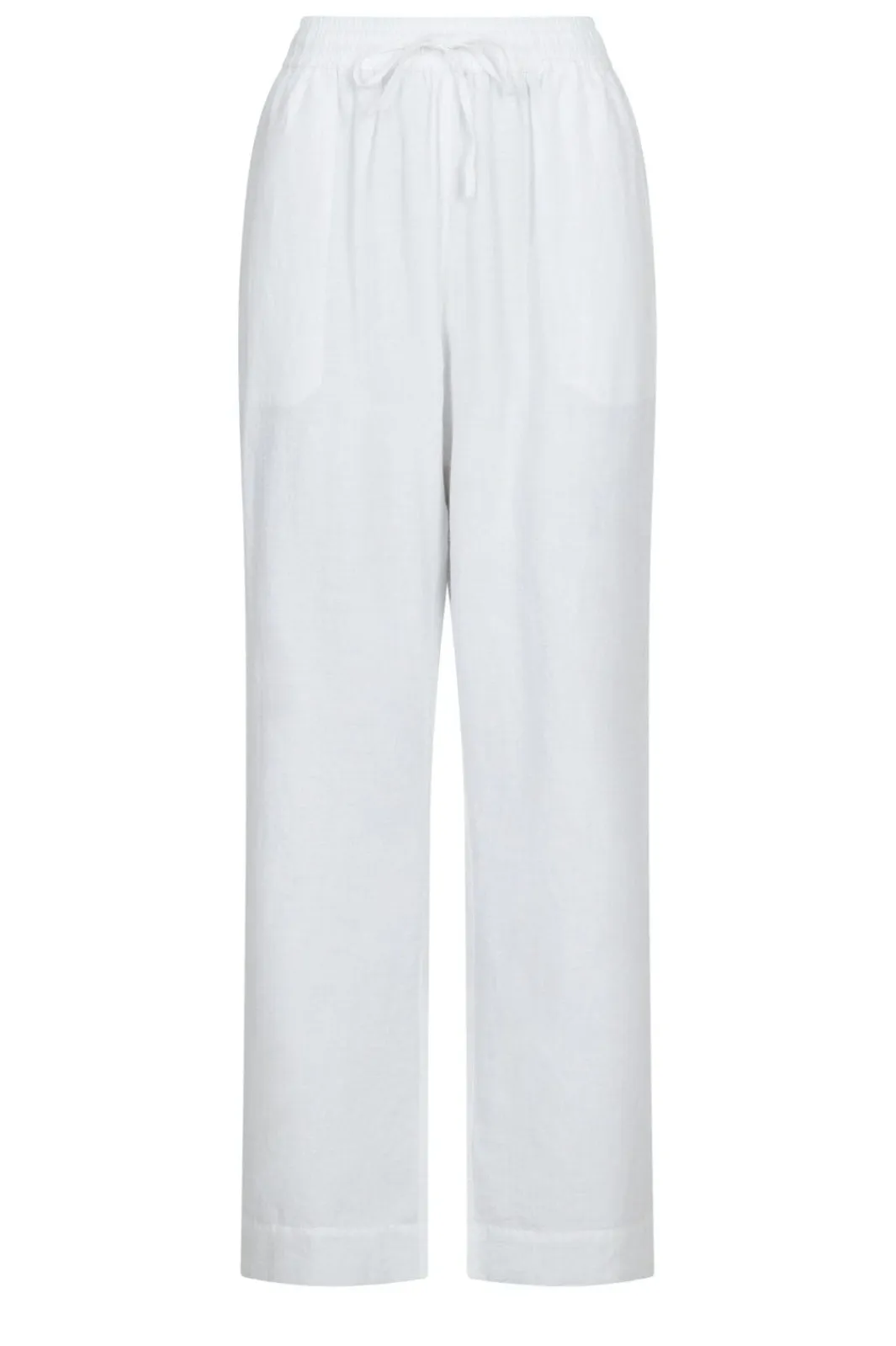 Best Neo Noir Sonar Linen Pants White
