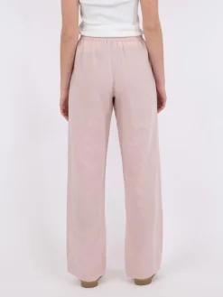 Neo Noir Sonar Linen Pants Rose Smoke
