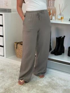 A-bee Sonja Pants Taupe