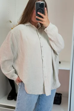 Clearance A-bee Sonja Shirt Ecru