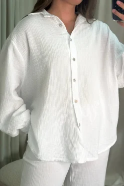 Outlet A-bee Sonja Shirt White