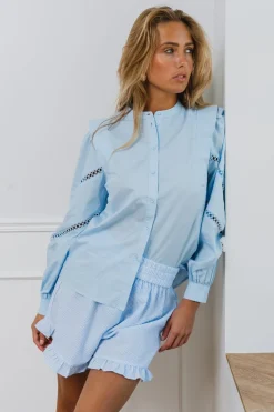 A-View Sonja Shorts 112 Blue/White Stribe