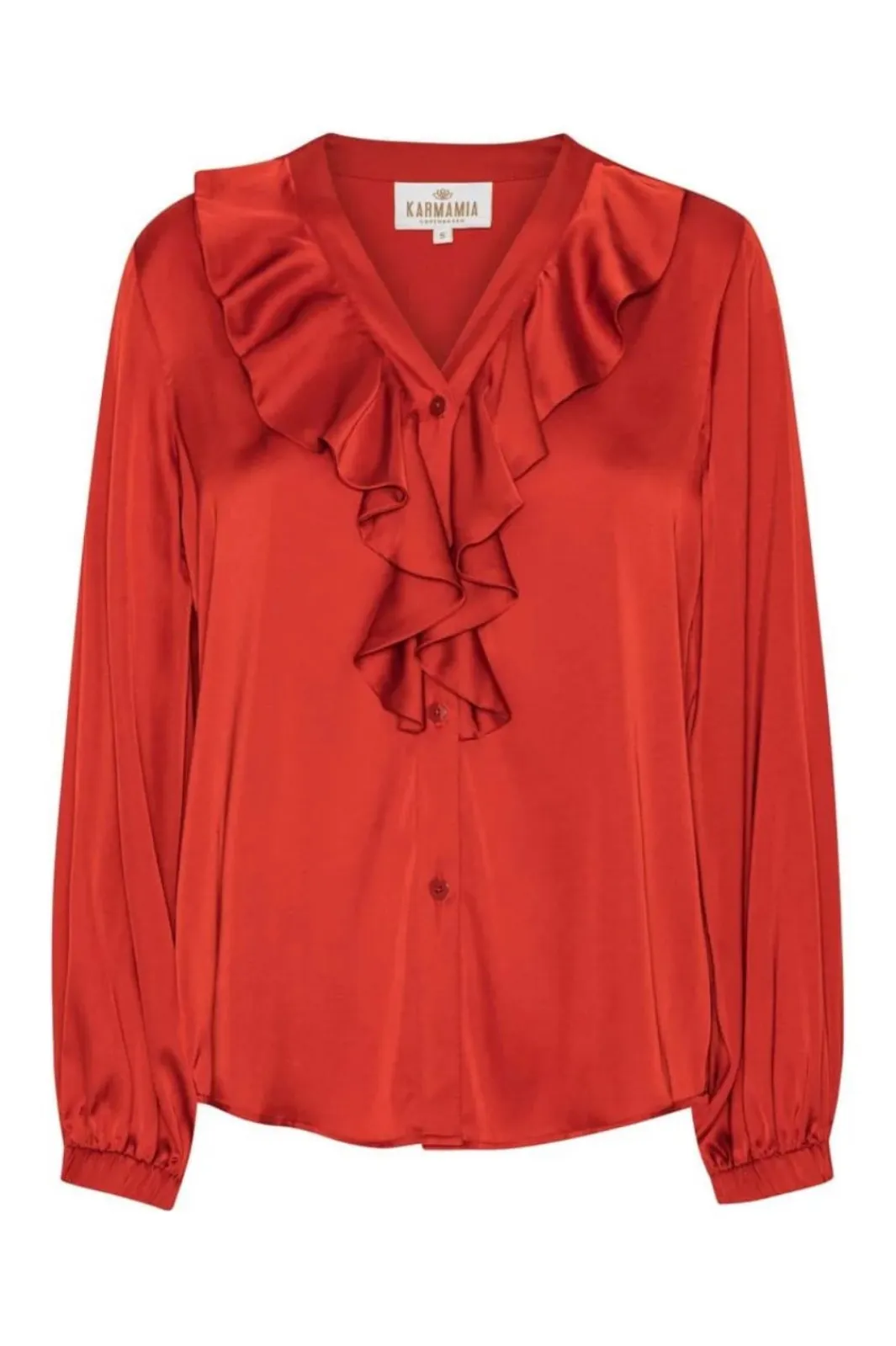 Discount Karmamia Sophia Blouse 2213 Chili