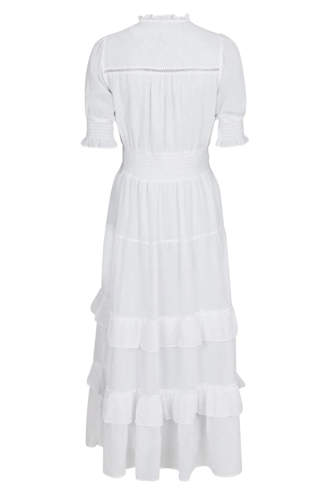 New Neo Noir Sophie S Voile Dress White