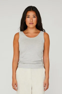 Outlet A-View Stabil Tank Top 055 Light Grey Melange