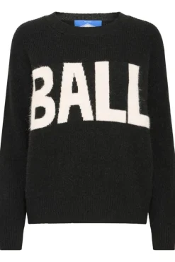 Outlet Ball Stacy Rib Logo Pullover 50405353 193911