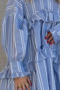 Clearance Stories From The Atelier By Copenhagen Shoes Star Dress 456 Light Blue