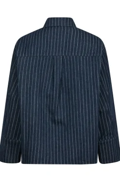 Outlet Neo Noir Starlie Stripe Shirt 164243 534