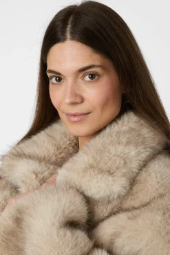 New Neo Noir Steff Faux Fur Jacket 165376 123