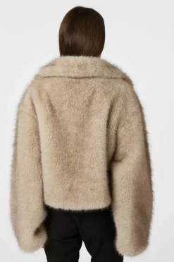 New Neo Noir Steff Faux Fur Jacket 165376 123