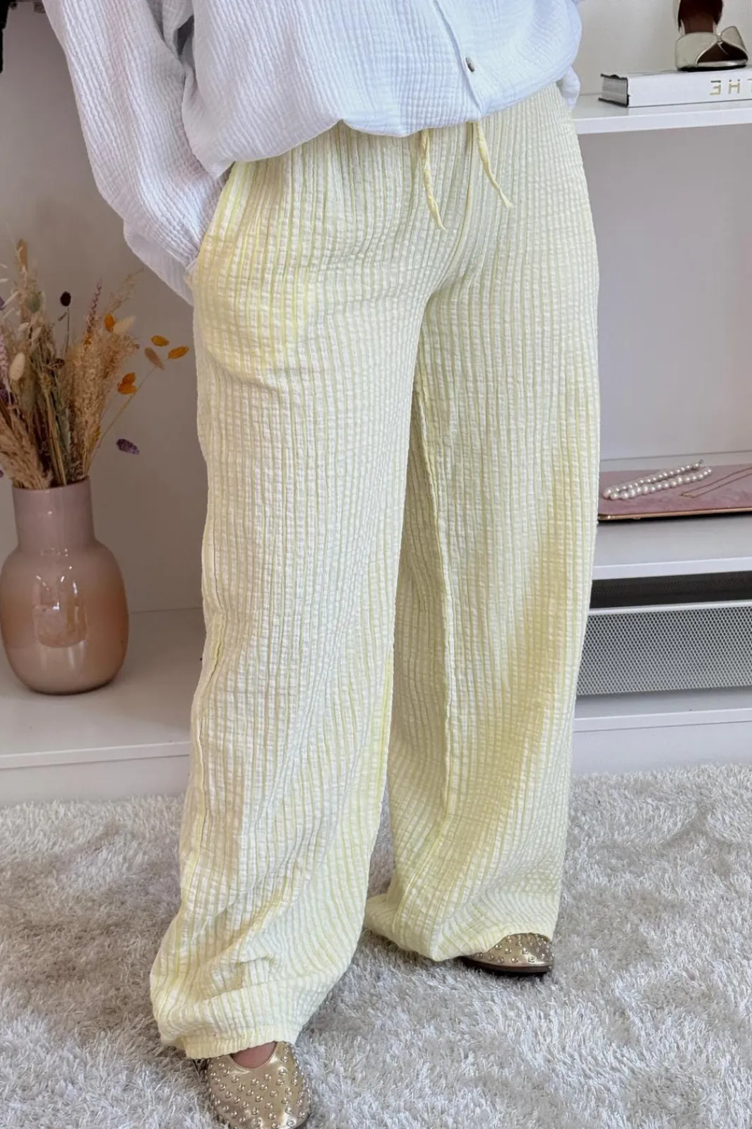 Best A-bee Stella Pants Light Yellow