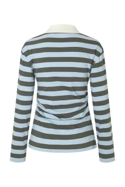 Outlet Modström Stetsonmd Ls Stripe Polo 58842 11189