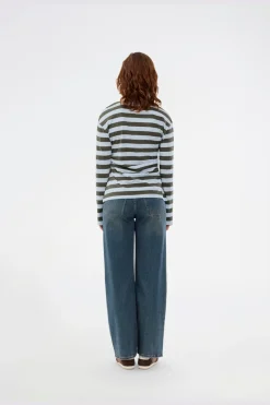 Outlet Modström Stetsonmd Ls Stripe Polo 58842 11189