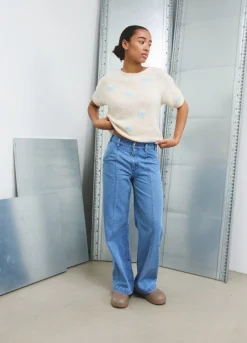 Hot Noella Stormy Jeans 1235 Light Blue Wash
