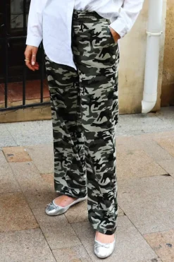 Liberte Sue-Wide-Pants 22141 Camo
