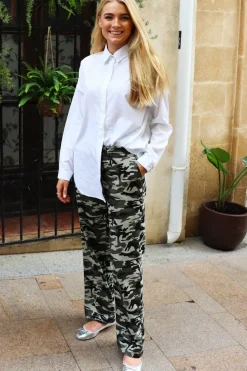 Liberte Sue-Wide-Pants 22141 Camo