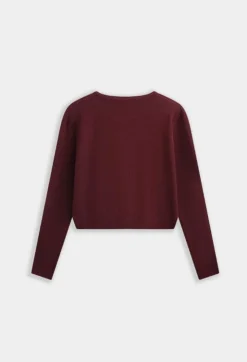 New A-bee Summer Cardigan Burgundy