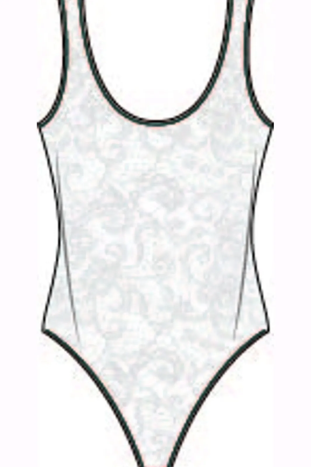 Outlet Haute L'Amitié Summer Lace Body HL10108 Black