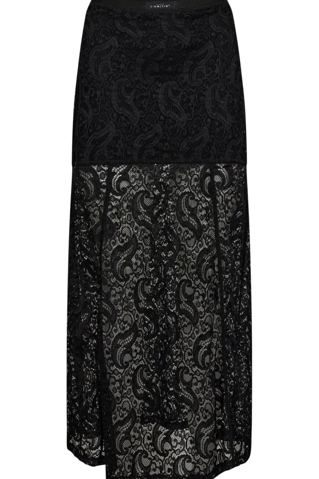 Hot Haute L'Amitié Summer Lace Skirt HL10133 Black