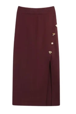 Best A-bee Summer Skirt Burgundy