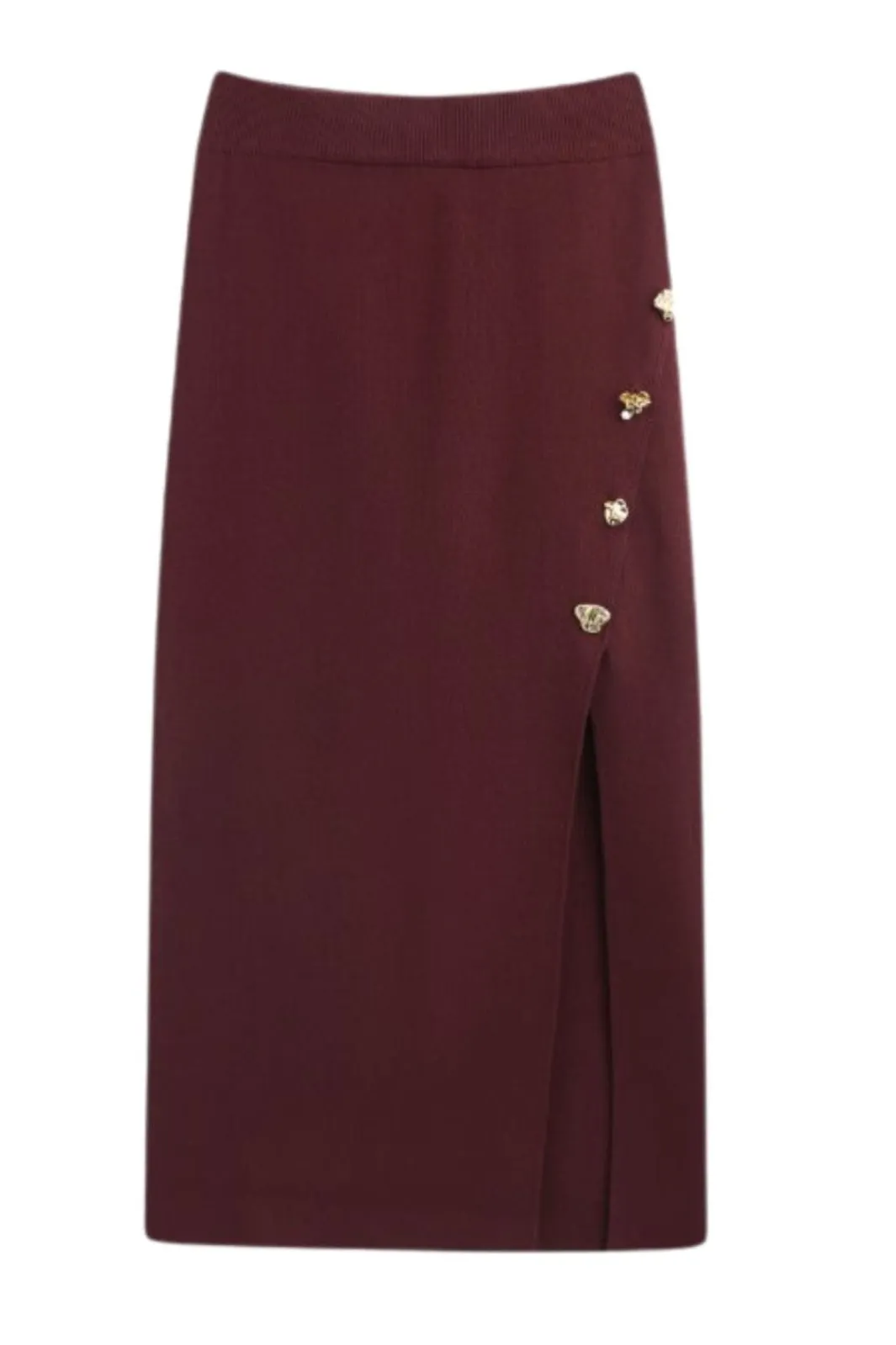 Best A-bee Summer Skirt Burgundy