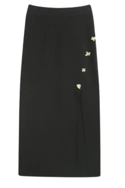 Clearance A-bee Summer Skirt Black