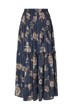 Hot Lollys Laundry Sunsetll Maxi Skirt 23 Dark Blue