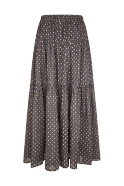 Discount Lollys Laundry Sunsetll Maxi Skirt25516-2001 23 Dark Blue