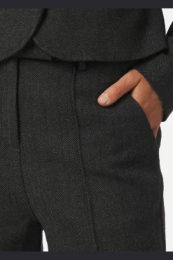 Discount Neo Noir Sury Herringbone Pants 166366 132