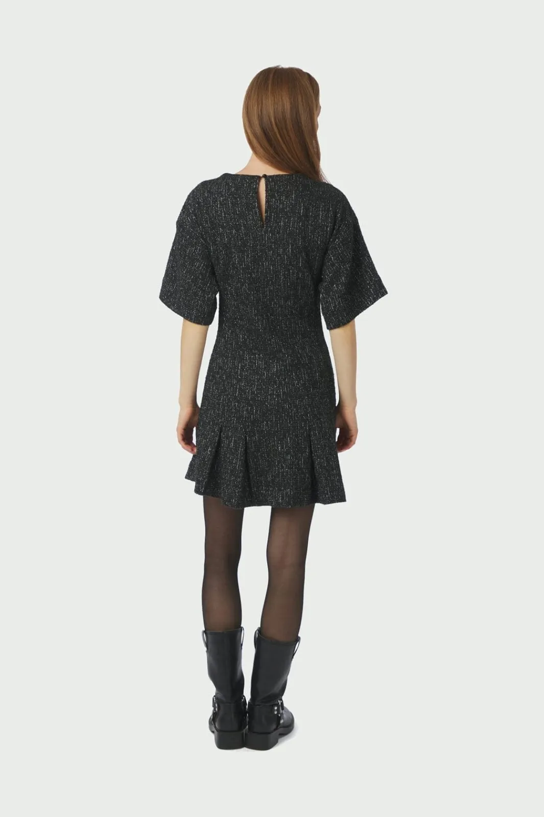 Outlet Neo Noir Susie Boucle Dress 167094 100