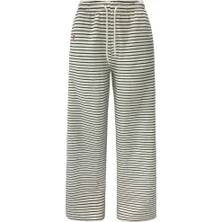 Hot Liberte Sus-Wide-Pants 22314 Black Creme Stripe