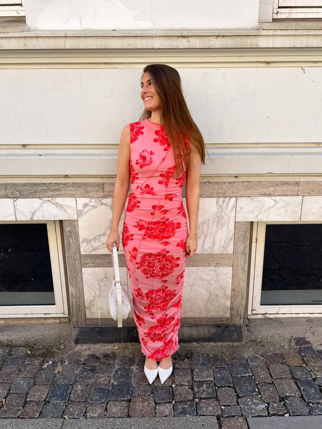 Clearance Noella Sutton Dress Rose Print