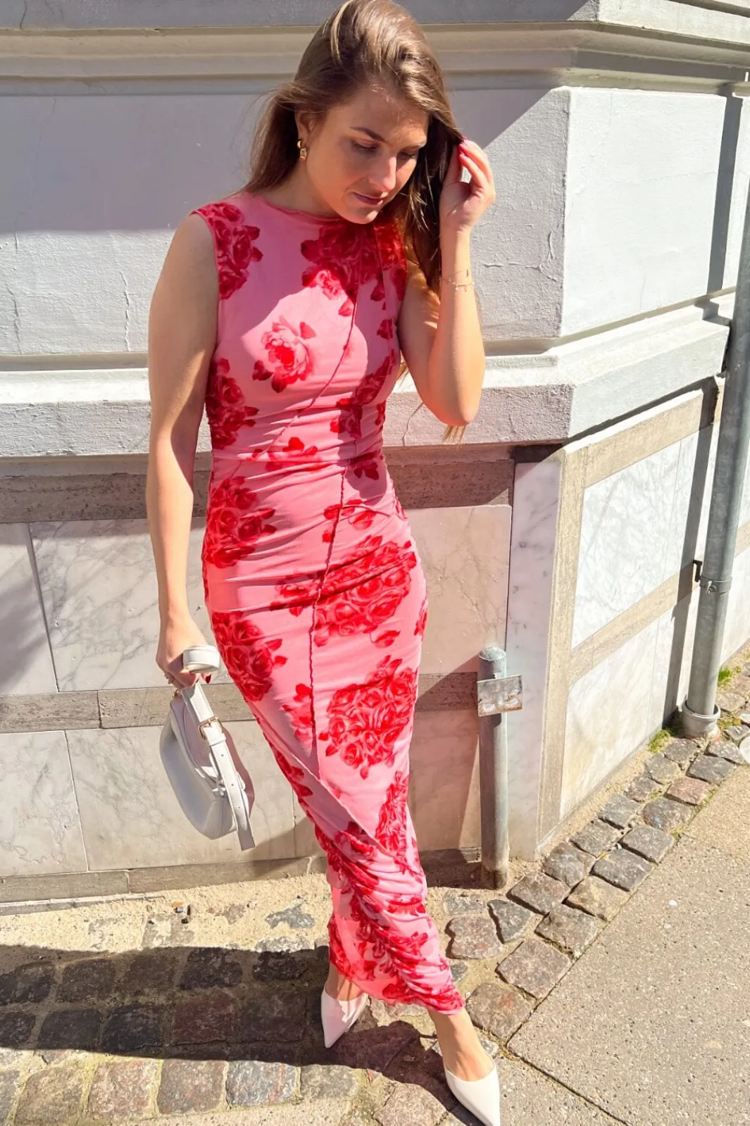 Clearance Noella Sutton Dress Rose Print