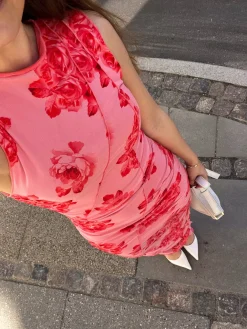 Clearance Noella Sutton Dress Rose Print
