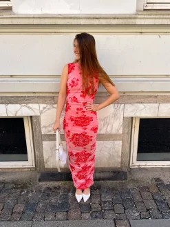 Clearance Noella Sutton Dress Rose Print