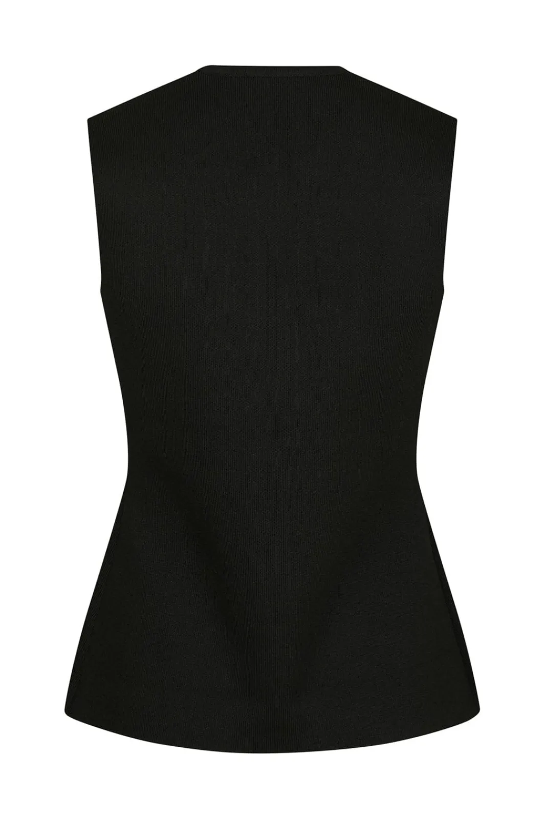 New Neo Noir Sway Smooth Knit Waistcoat 164704 100